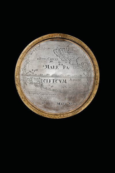 Twee uitzonderlijke aard- en hemelglobes, ondersteund door Hercules en Atlas, Augsburg, 1697-99 door Abraham Drentwett