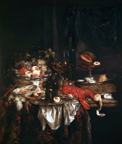Stilleven door Abraham Hendricksz van Beyeren