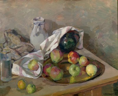 Stilleven door Abraham Hermanjat