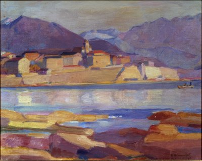 De citadel van Ajaccio door Abraham Hermanjat