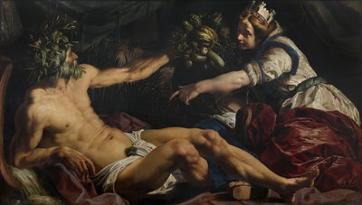 Scaldis en Antverpia Schelde en Antwerpen, 1609 door Abraham Janssens