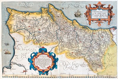 Portugal door Abraham Ortelius