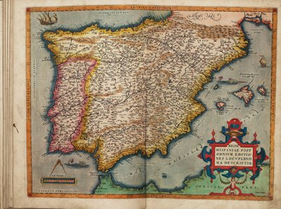 De meest complete beschrijving van het koninkrijk Spanje, gebaseerd op alle publicaties door Abraham Ortelius
