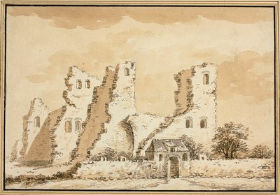 Kasteel Altena, bij Delft, gesloopt in 1572 door Abraham Rademaker