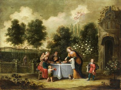 De heilige Elisabeth van Abraham Willemsen door Abraham Willemsens