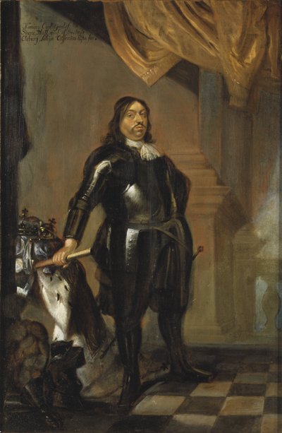 Portret van koning Karel X Gustaaf van Zweden (1622-1660) door Abraham Wuchters
