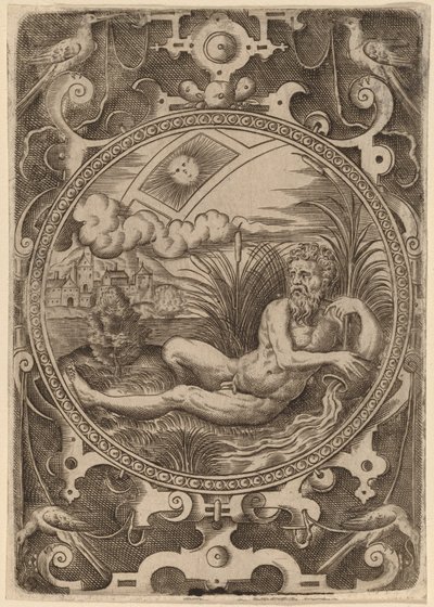 Cebren (De Riviergod) door Abraham de Bruyn