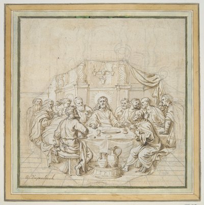 Het Laatste Avondmaal door Abraham van Diepenbeeck