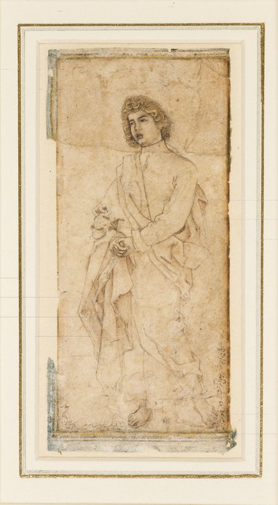 Sint Johannes de Evangelist door Abu al Hasan
