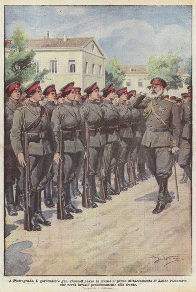 In Petrograd door Achille Beltrame