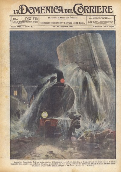 Spoorwegavonturen door Achille Beltrame