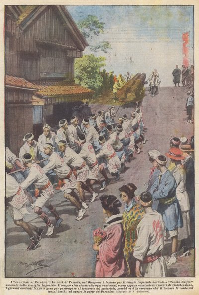 De kandidaten voor het paradijs door Achille Beltrame