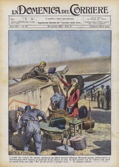 De vliegende meubels door Achille Beltrame