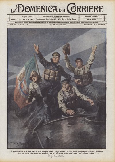 De wrekers van Lissa door Achille Beltrame