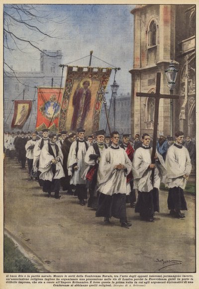 De goede God en de maritieme gelijkheid door Achille Beltrame