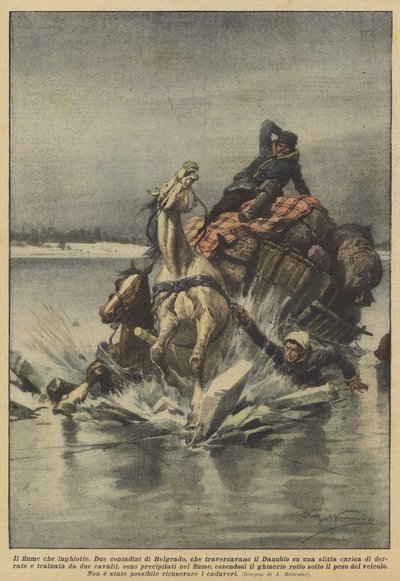 De rivier die opslokt door Achille Beltrame
