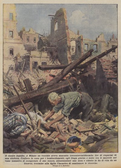De begraven schat door Achille Beltrame