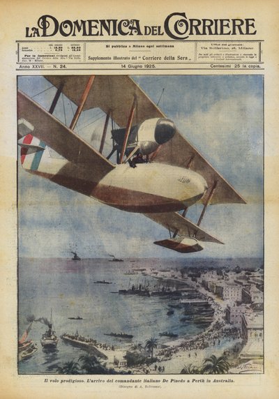 De wonderbaarlijke vlucht door Achille Beltrame