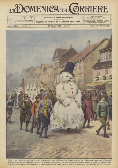 De winter werd gedwongen te vertrekken door Achille Beltrame