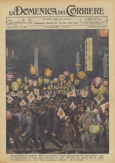 De dankbaarheid van Japan door Achille Beltrame
