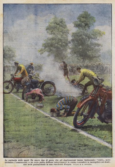 De curiositeiten van de sport door Achille Beltrame