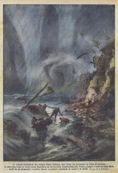 De grote rampen door Achille Beltrame