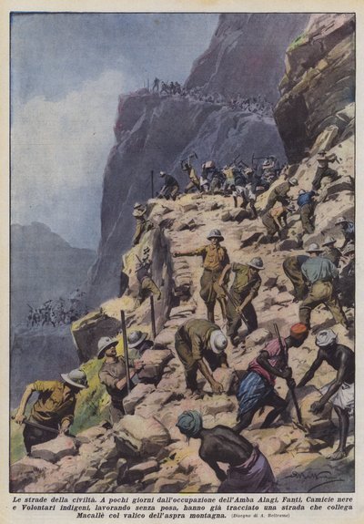 De wegen van de beschaving door Achille Beltrame