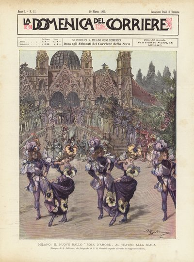 Milaan, het nieuwe ballet 