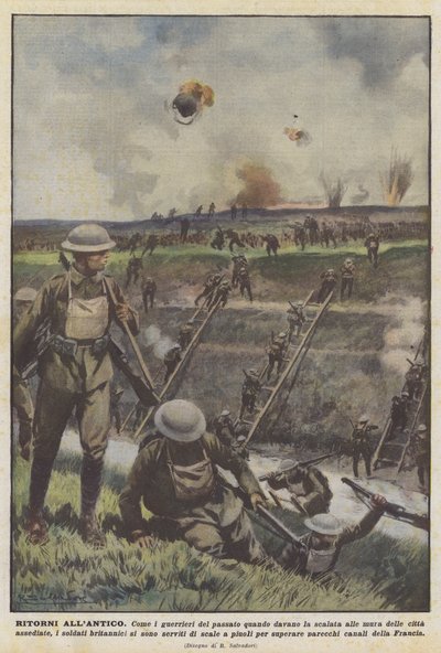 Terugkeer naar het oude door Achille Beltrame