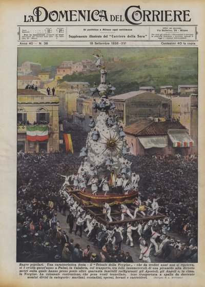 Volksfeesten door Achille Beltrame