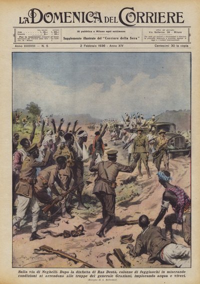 Op weg naar Neghelli door Achille Beltrame