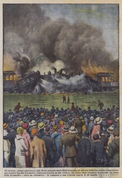 Een curieus Amerikaans tijdverdrijf door Achille Beltrame