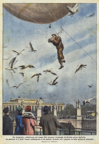 Een fotograaf? op de hoogte van de tijd door Achille Beltrame