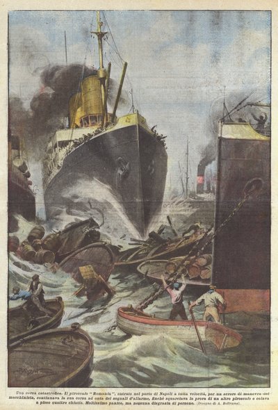 Een rampzalige race door Achille Beltrame
