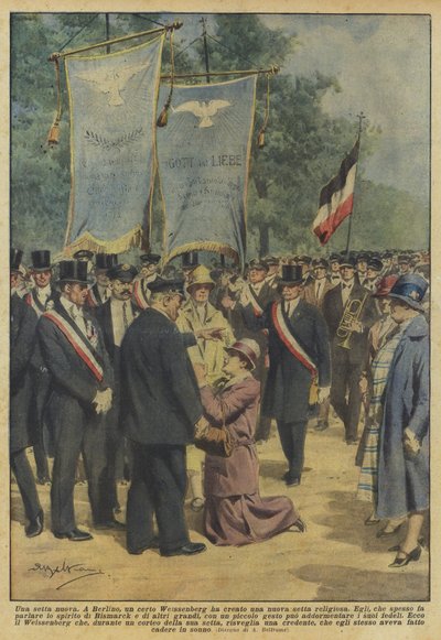 Een nieuwe sekte door Achille Beltrame