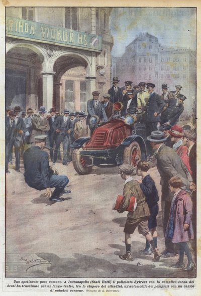 Een ongewoon schouwspel door Achille Beltrame