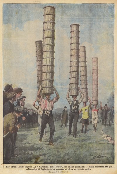 Een vreemde Engelse sport door Achille Beltrame