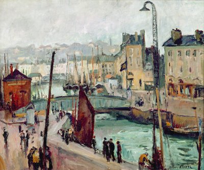 Le Havre, Bassin du Roy door Achille Emile Othon Friesz