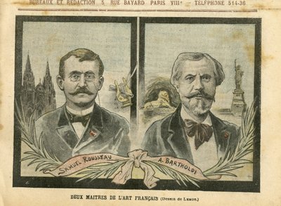 Illustratie door Achille Lemot in Le Pelerin door Achille Lemot