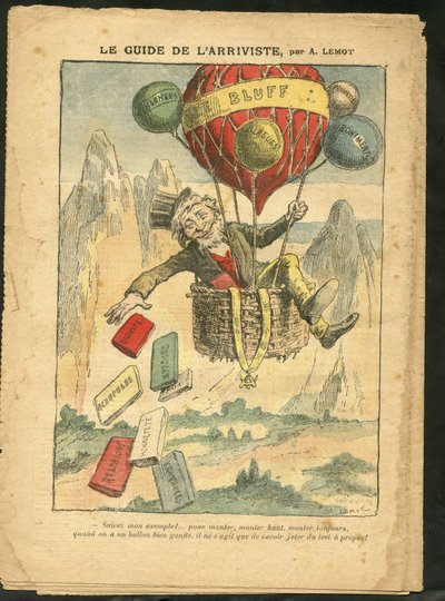Illustratie door Achille Lemot (1846-1909) in Le Pelerin door Achille Lemot