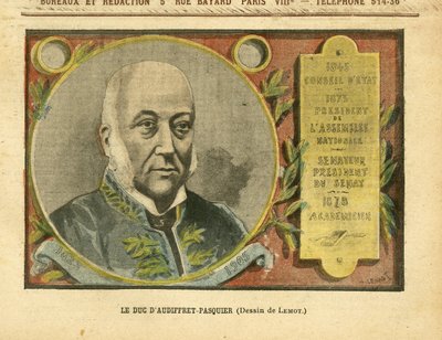 Illustratie in Le Pelerin door Achille Lemot