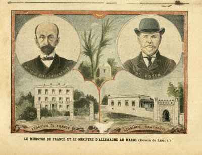 Illustratie van Achille Lemot in Le Pelerin door Achille Lemot