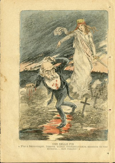 Illustratie in Le Pelerin door Achille Lemot