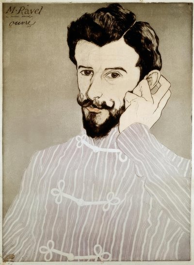 Maurice Ravel door Achille Ouvré
