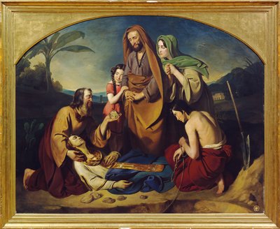 De begrafenis van de heilige Stephanus door Adam Brenner
