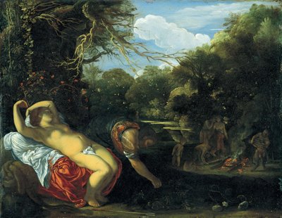 Apollo en Coronis door Adam Elsheimer