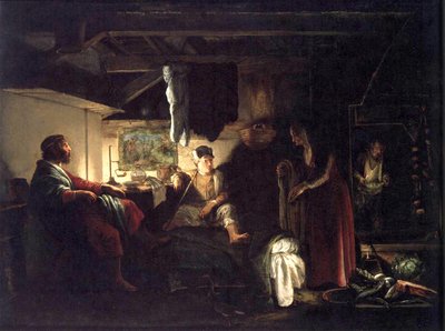 Jupiter en Mercurius bij Philemon en Baucis Jupiter en Mercurius bij Philemon en Baucis door Adam Elsheimer