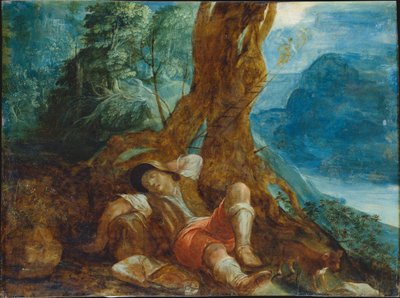 Jacobs droom door Adam Elsheimer