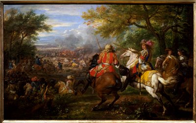 De nederlaag van het Spaanse leger bij het Brugse Kanaal op 31 augustus 1667 door Adam Frans van der Meulen