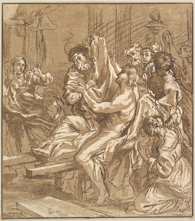 Het Wonder van Naim, 1786 door Adam von Bartsch